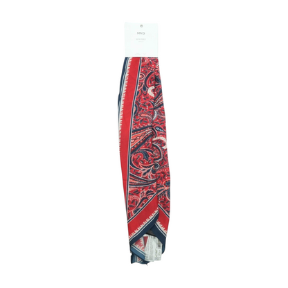 Red Paisley Scarf