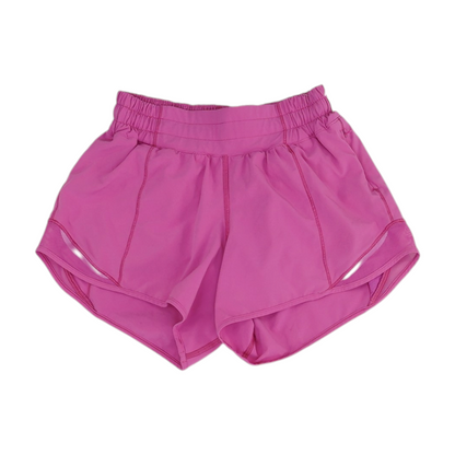 Pink Solid Active Shorts