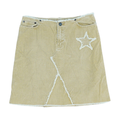 Tan Mini Skirt