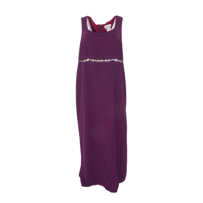 Vintage Burgundy Maxi Formal