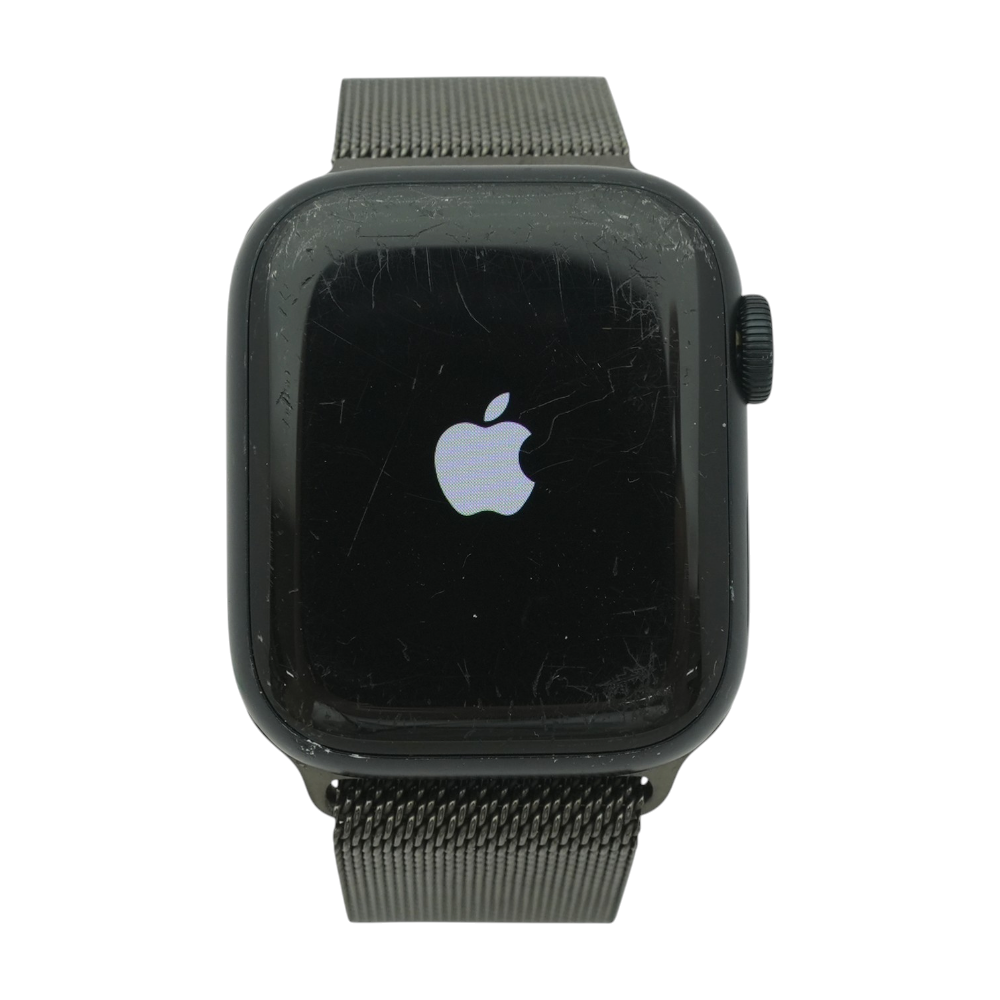 41mm Series 7 Midnight Smartwatch Gray Band S/M