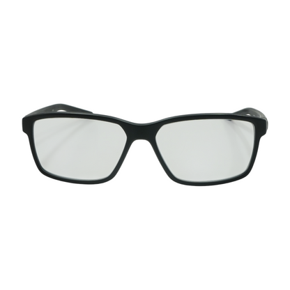 Black NIKE 7092 Square Prescription Eyewear