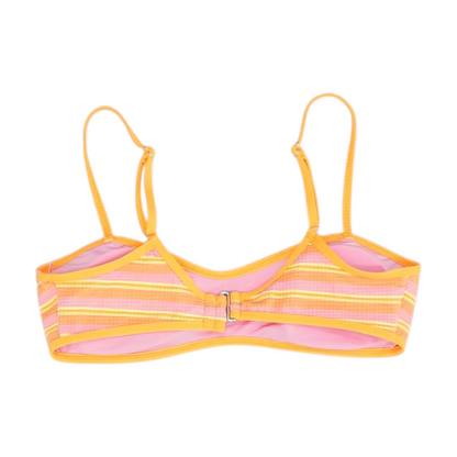 Multi Striped Swim Top