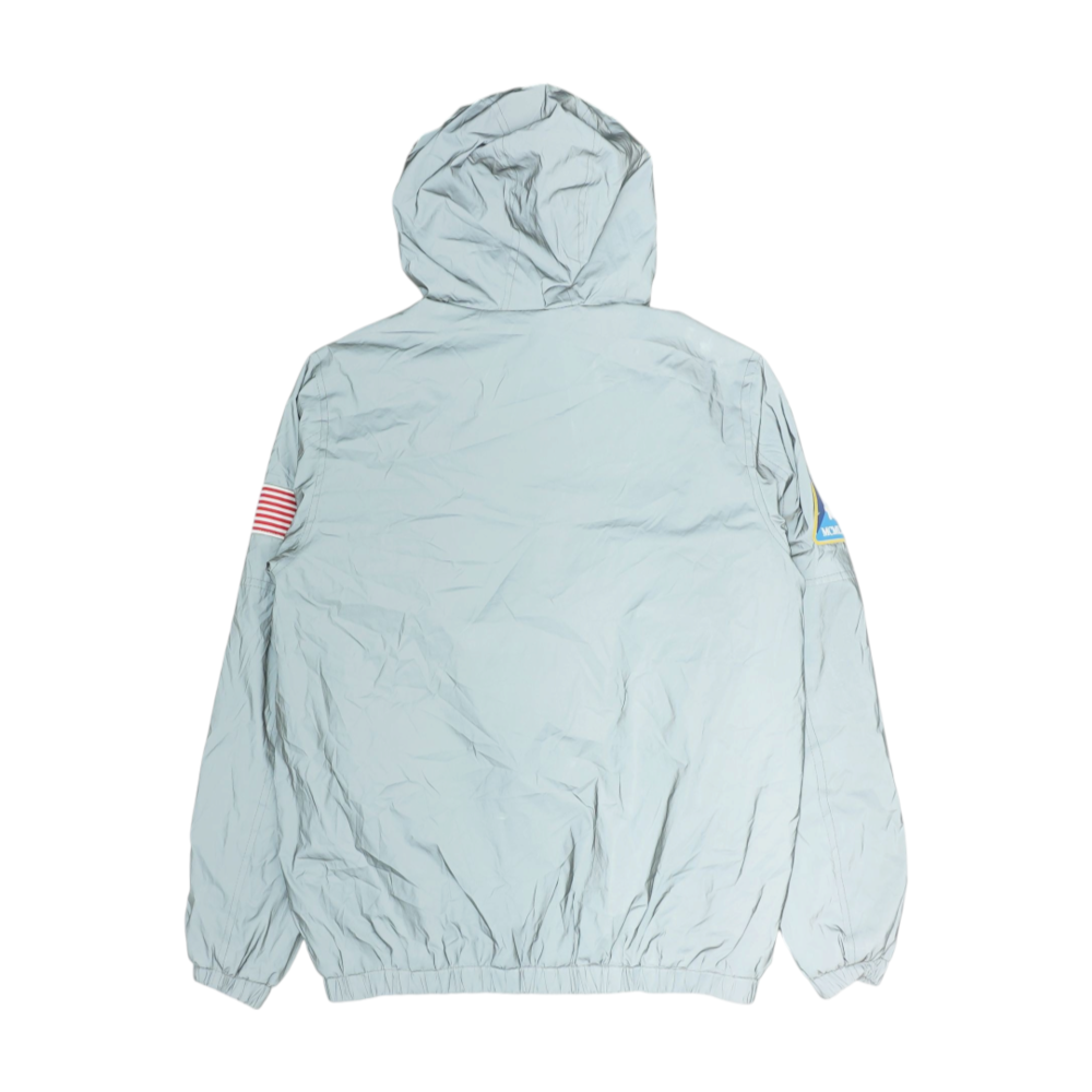 Gray Solid 1/4 Zip Pullover