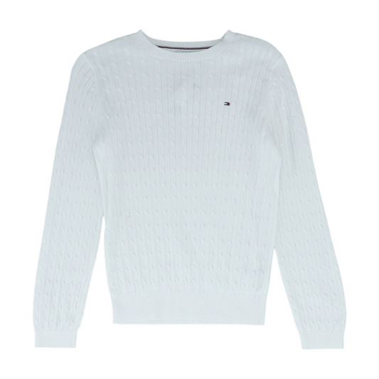 White Pullover Sweater