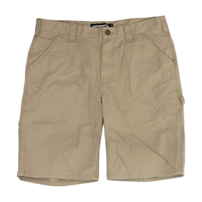 Tan 5-Pocket Shorts