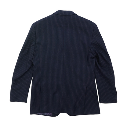 Navy Striped Sport Coat