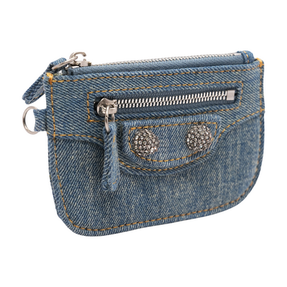 Le Cagole Denim Coin Purse