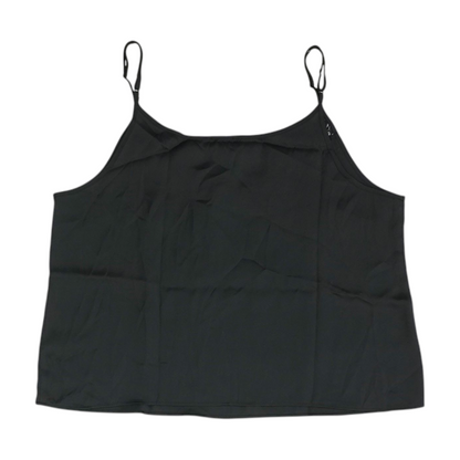 Black Solid Pajama Top