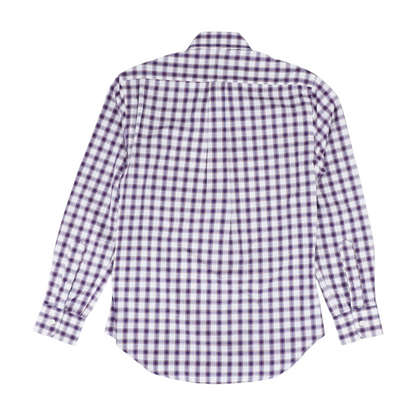 Red Check Long Sleeve Button Down