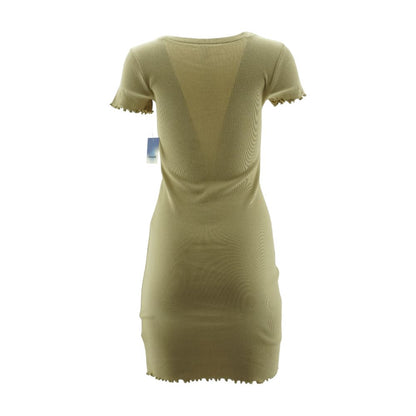 Beige Mini Dress