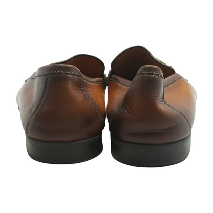 Brown Slip-On Dress Shoes