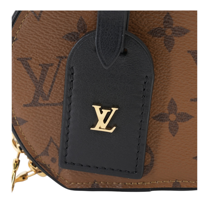 Brown Mini Boite Chapeau Crossbody