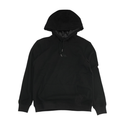 Black Solid Hoodie Pullover