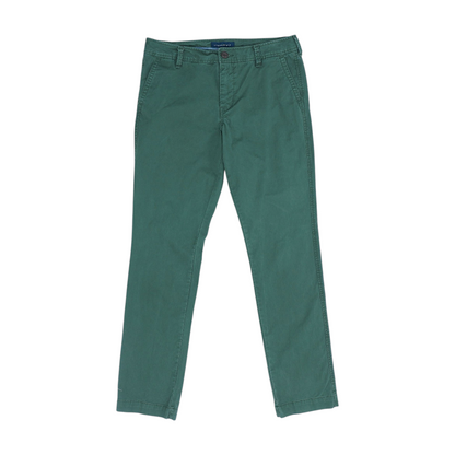 Green Slim Pants