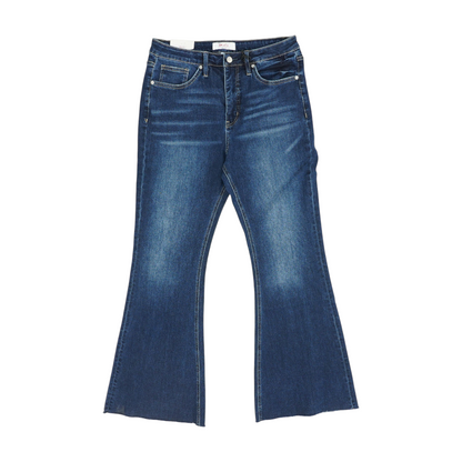 Navy Bell Bottom Jeans