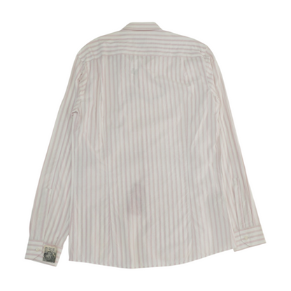 Pink Striped Long Sleeve Button Down