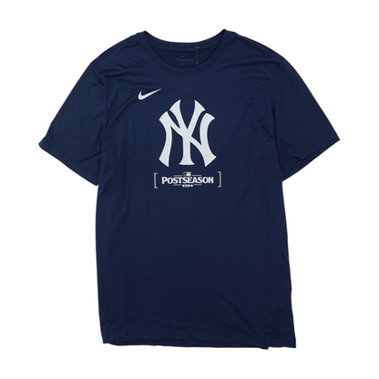 Navy New York Yankees Solid Active T-Shirt