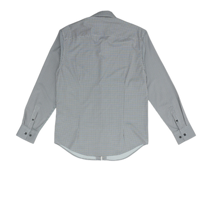 Black Check Long Sleeve Button Down