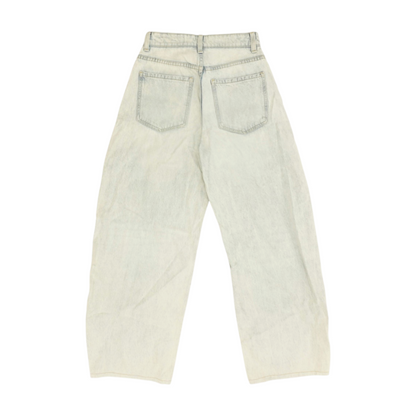 Blue Wide Leg Jeans