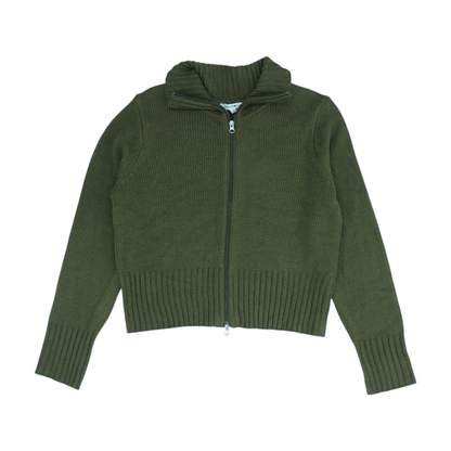Olive Cardigan Sweater