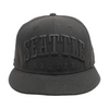 Black Seattle Kraken Ballcap