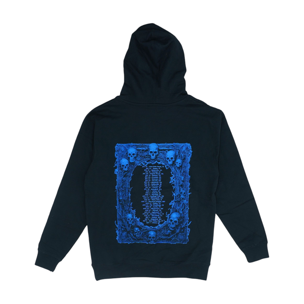 Black Solid Hoodie Pullover