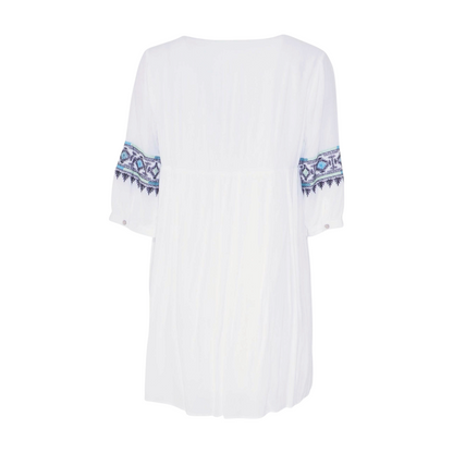 White Petite Mini Dress