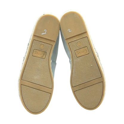 Blue Boat Shoe Flats