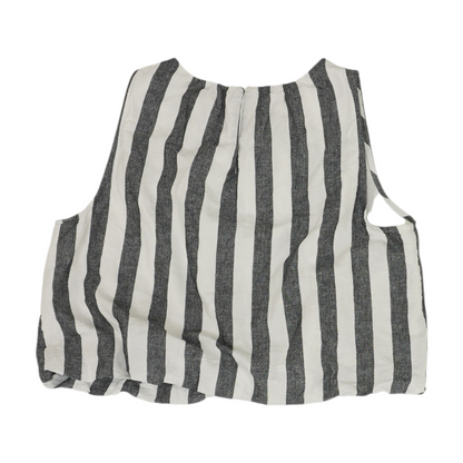 White Striped Blouse