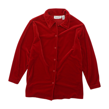Vintage Red Button Down