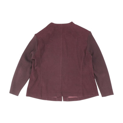 Maroon Polka Dot Jacket