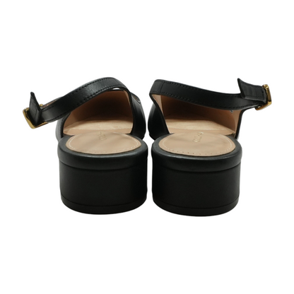 Black Slip-On Flats