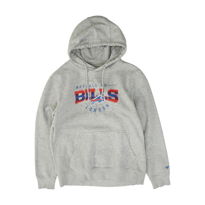 Gray Buffalo Bills Solid Hoodie Pullover