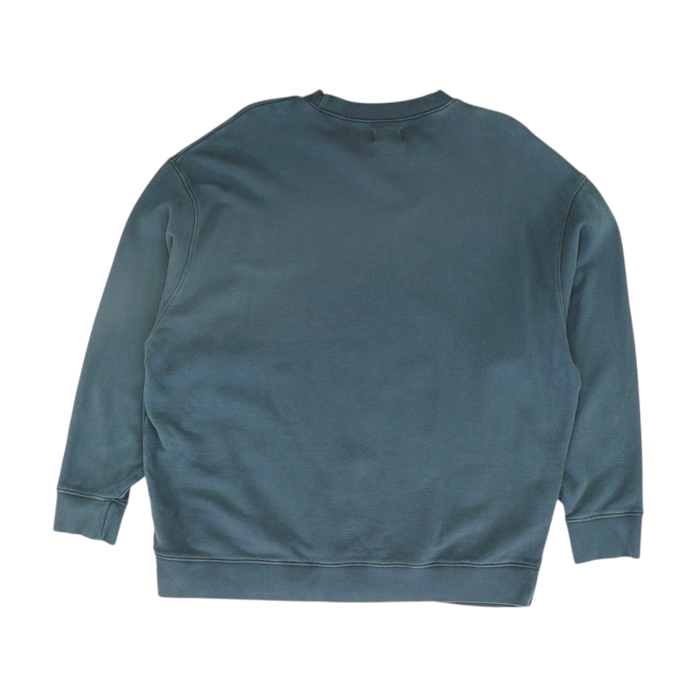Navy Solid Sweatshirt Pullover