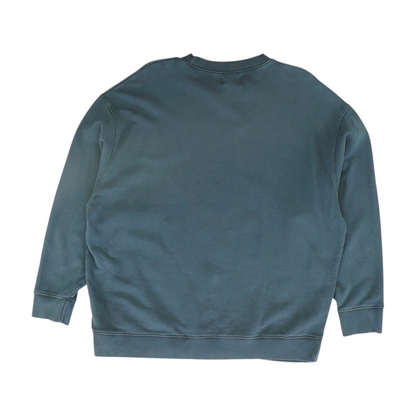 Navy Solid Sweatshirt Pullover