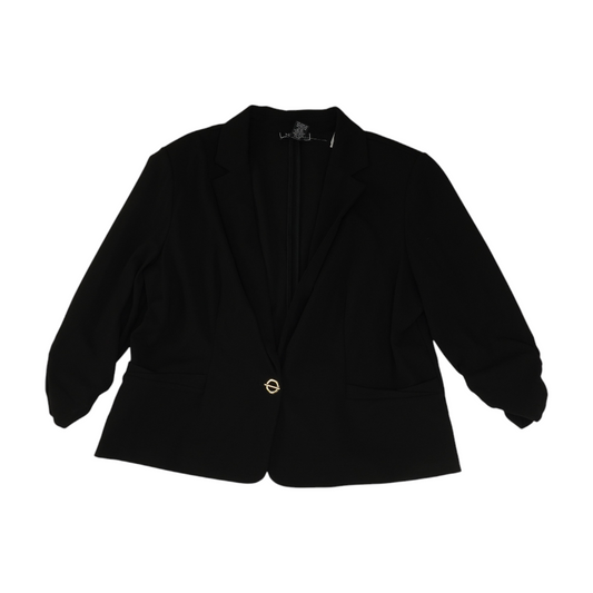 Black Solid Blazer