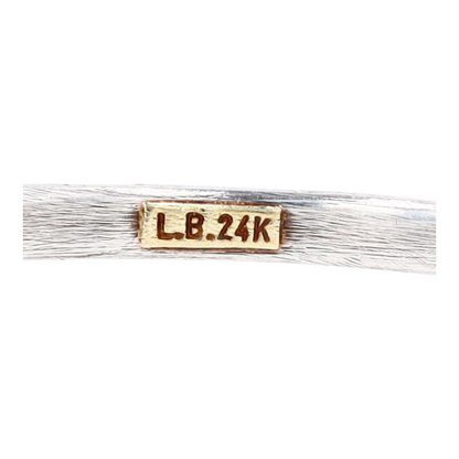 Sterling Silver Diamond Cuff Bracelet