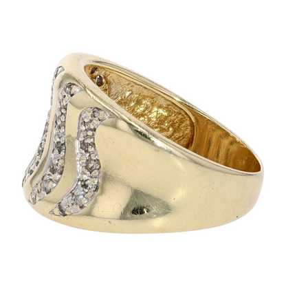3/4 ctw 14K Yellow Gold Diamond Fashion Ring