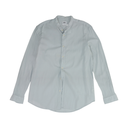 Gray Button Down