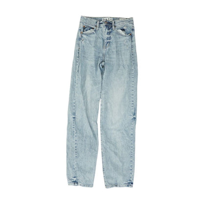 Blue High Rise Regular Jeans