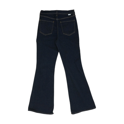 Navy Wide Leg Jeans