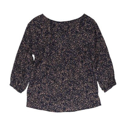 Bronze Floral Blouse