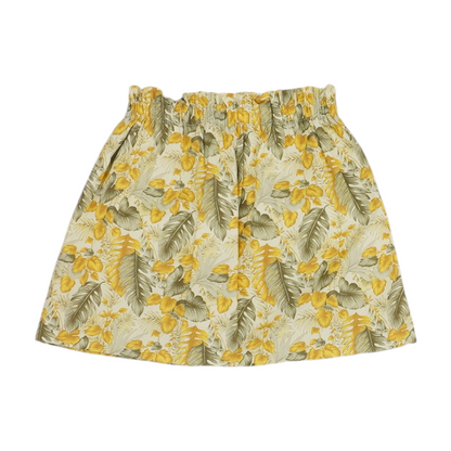 Ivory Floral Skirt