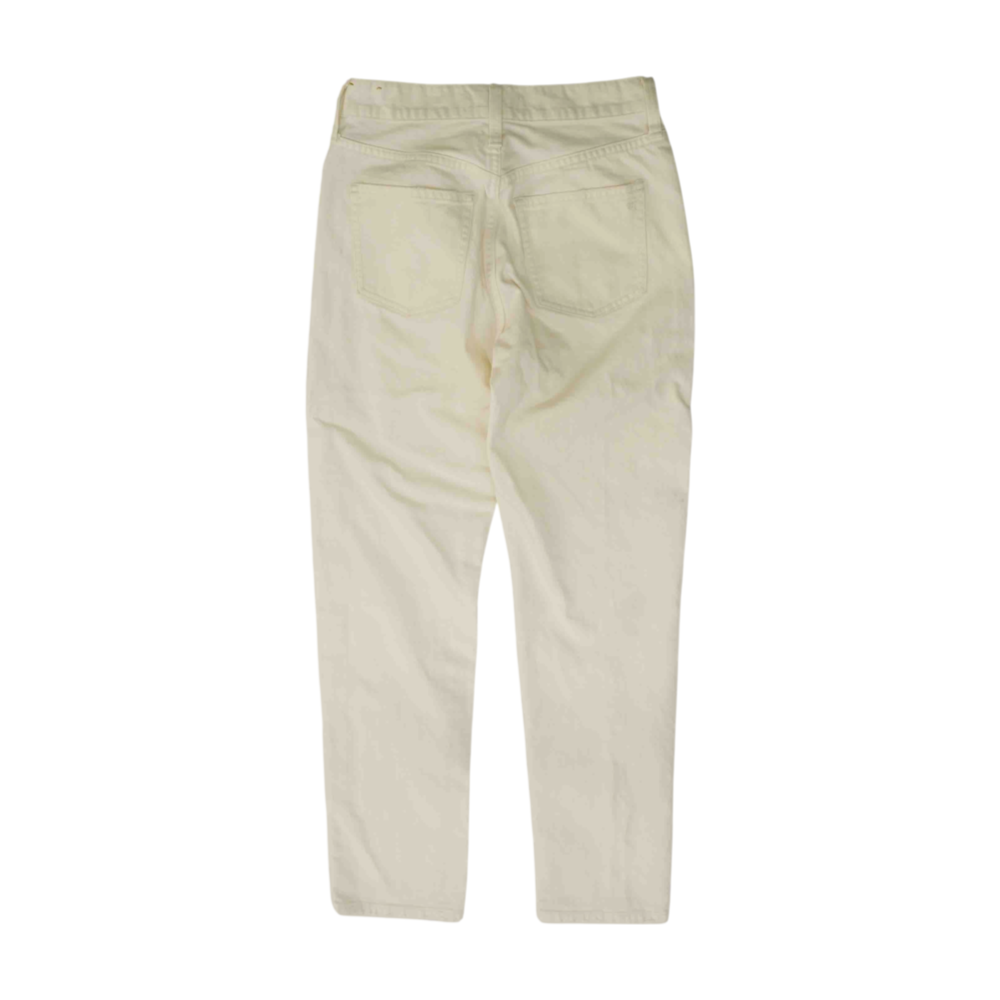 Cream Regular Jeans