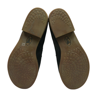 Black Slip-On Flats
