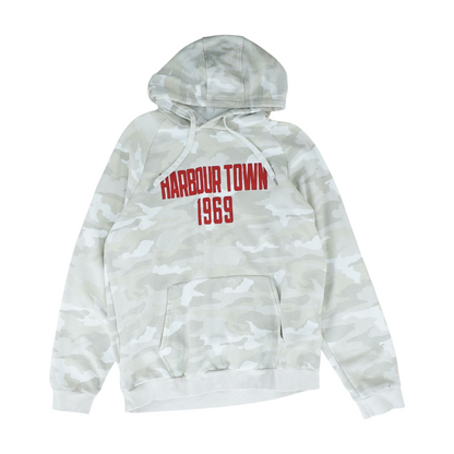 Beige Camo Hoodie Pullover