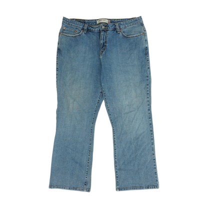 515 Blue Short Bootcut Jeans