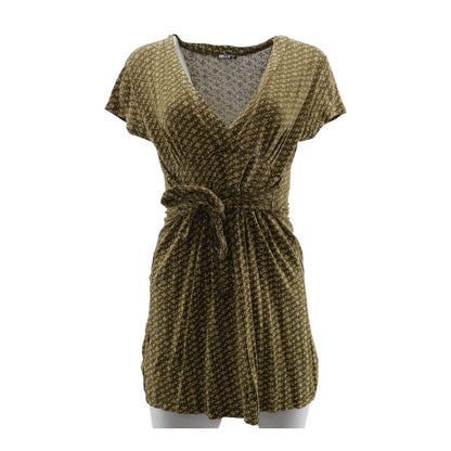 Brown Misc Mini Dress