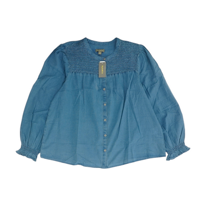 Blue Striped Button Down